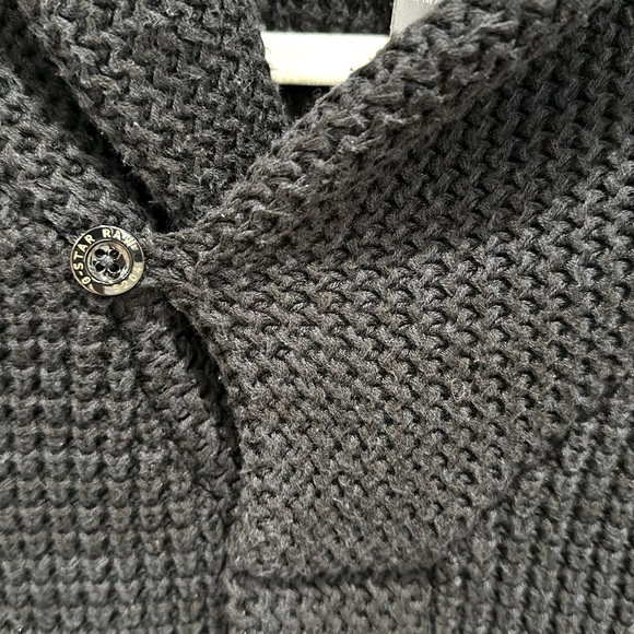 G-star 100% cotton sweater in dark blue - Picture 2 of 2